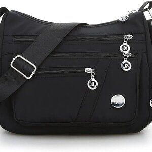 Crossbody Bag Women Nylon Lightweight Waterproof Messenger Bag
